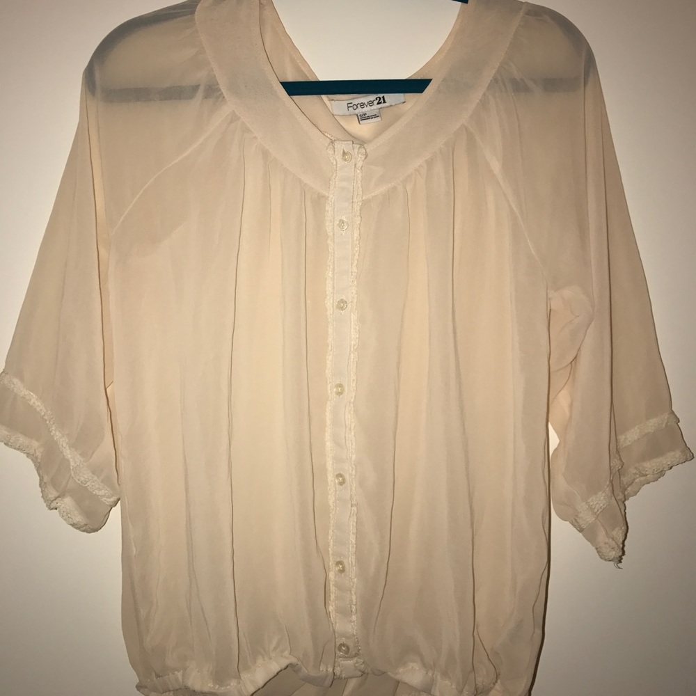 Sheer Vintage Blouse